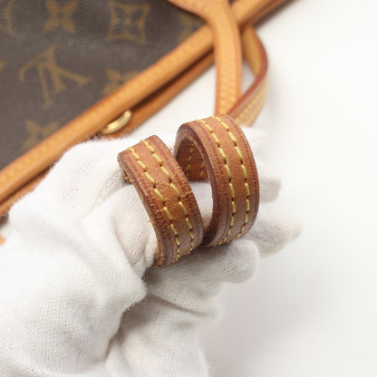 ネヴァーフルPM モノグラム ハンドバッグ トートバッグ PVC レザー ブラウン ルイヴィトン バッグ LOUIS VUITTON
