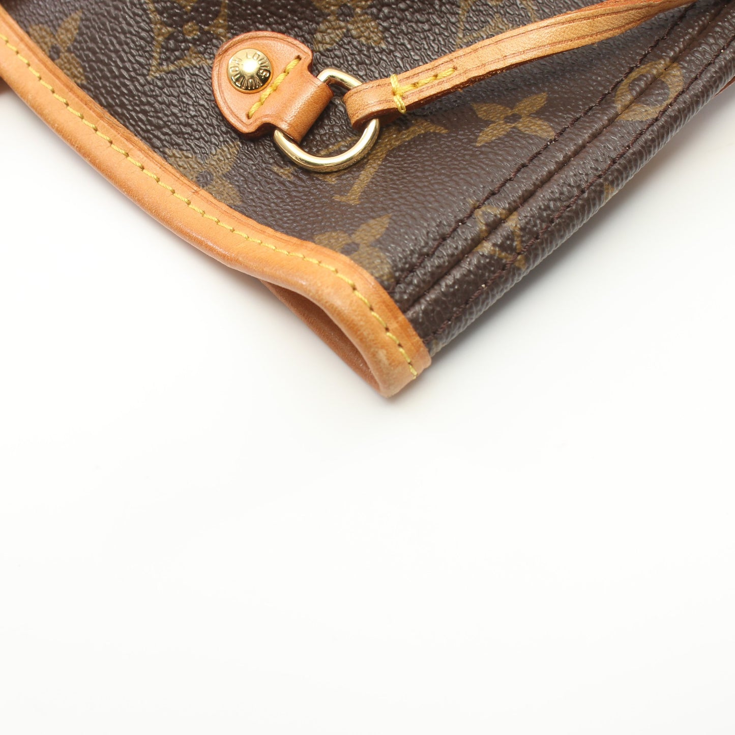 ネヴァーフルPM モノグラム ハンドバッグ トートバッグ PVC レザー ブラウン ルイヴィトン バッグ LOUIS VUITTON