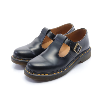 POLLEY カジュアルシューズ レザー ブラック ドクターマーチン シューズ Dr.Martens