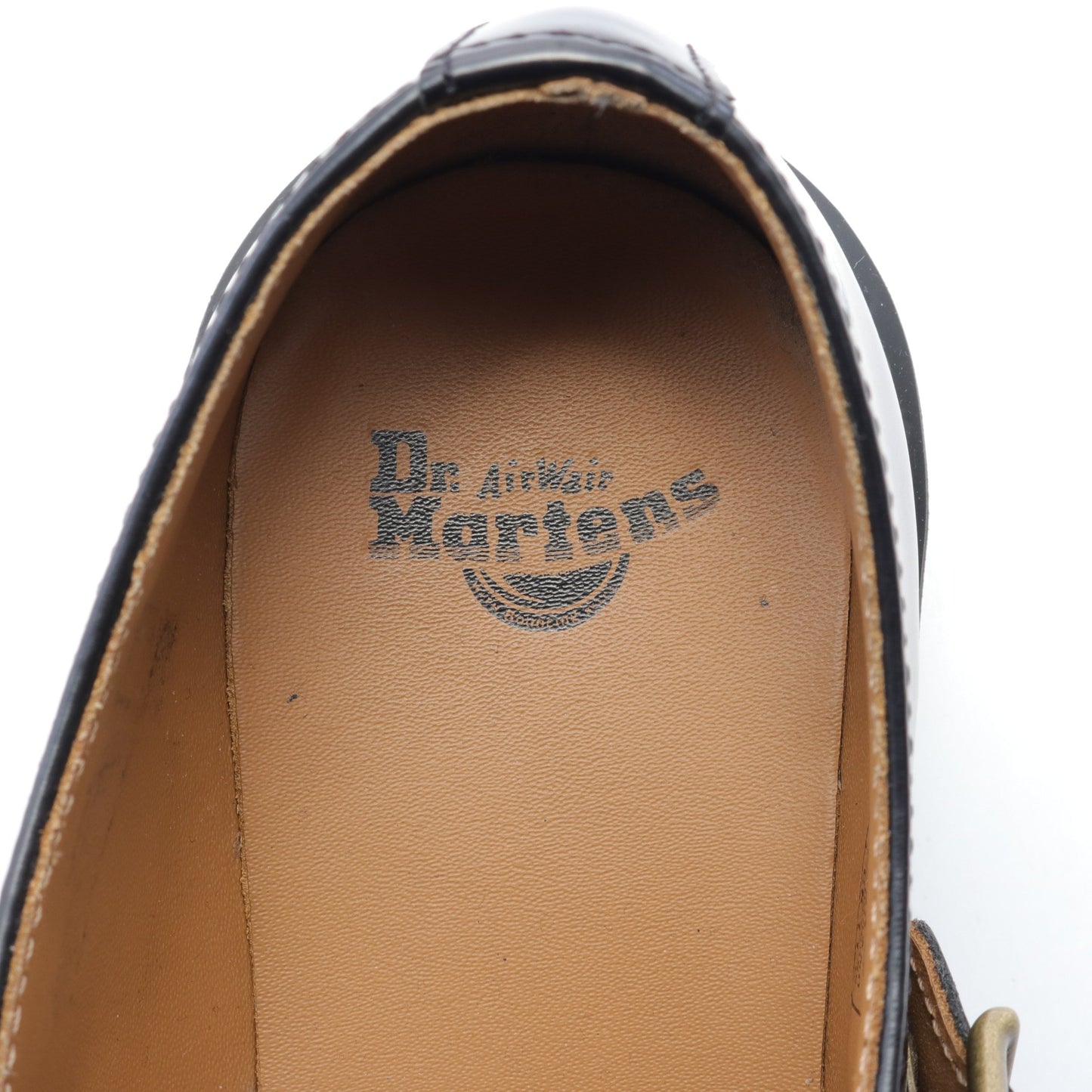 POLLEY カジュアルシューズ レザー ブラック ドクターマーチン シューズ Dr.Martens