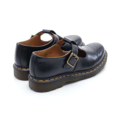 POLLEY カジュアルシューズ レザー ブラック ドクターマーチン シューズ Dr.Martens