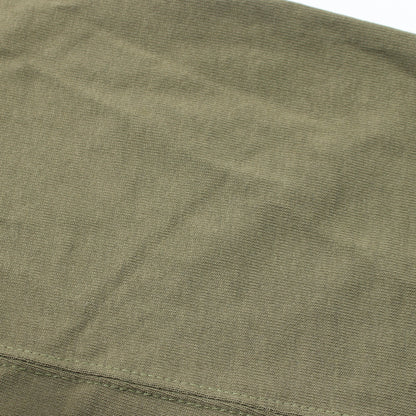 Classic Cotton Sleeve Tシャツ 長袖 コットン カーキグリーン マメクロゴウチ トップス Mame Kurogouchi