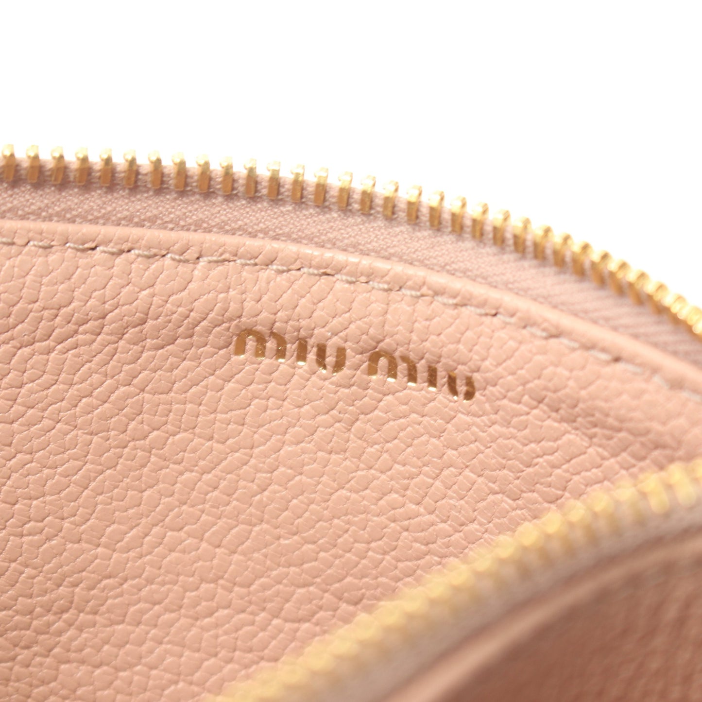 マドラス コインケース カードケース レザー ピンクベージュ ミュウミュウ 財布・小物 miu miu