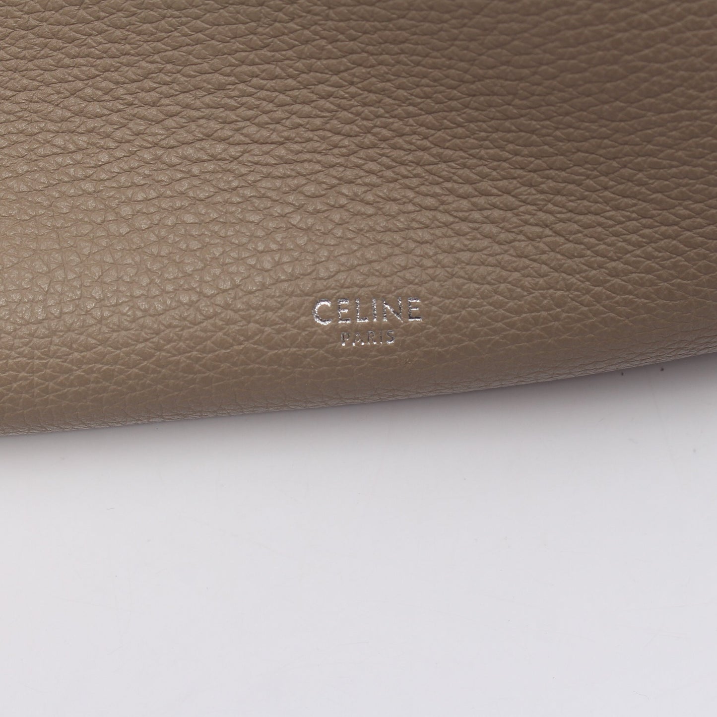 ビッグバッグ スモール ウィズ ロングストラップ ハンドバッグ レザー ベージュ 2WAY セリーヌ バッグ CELINE