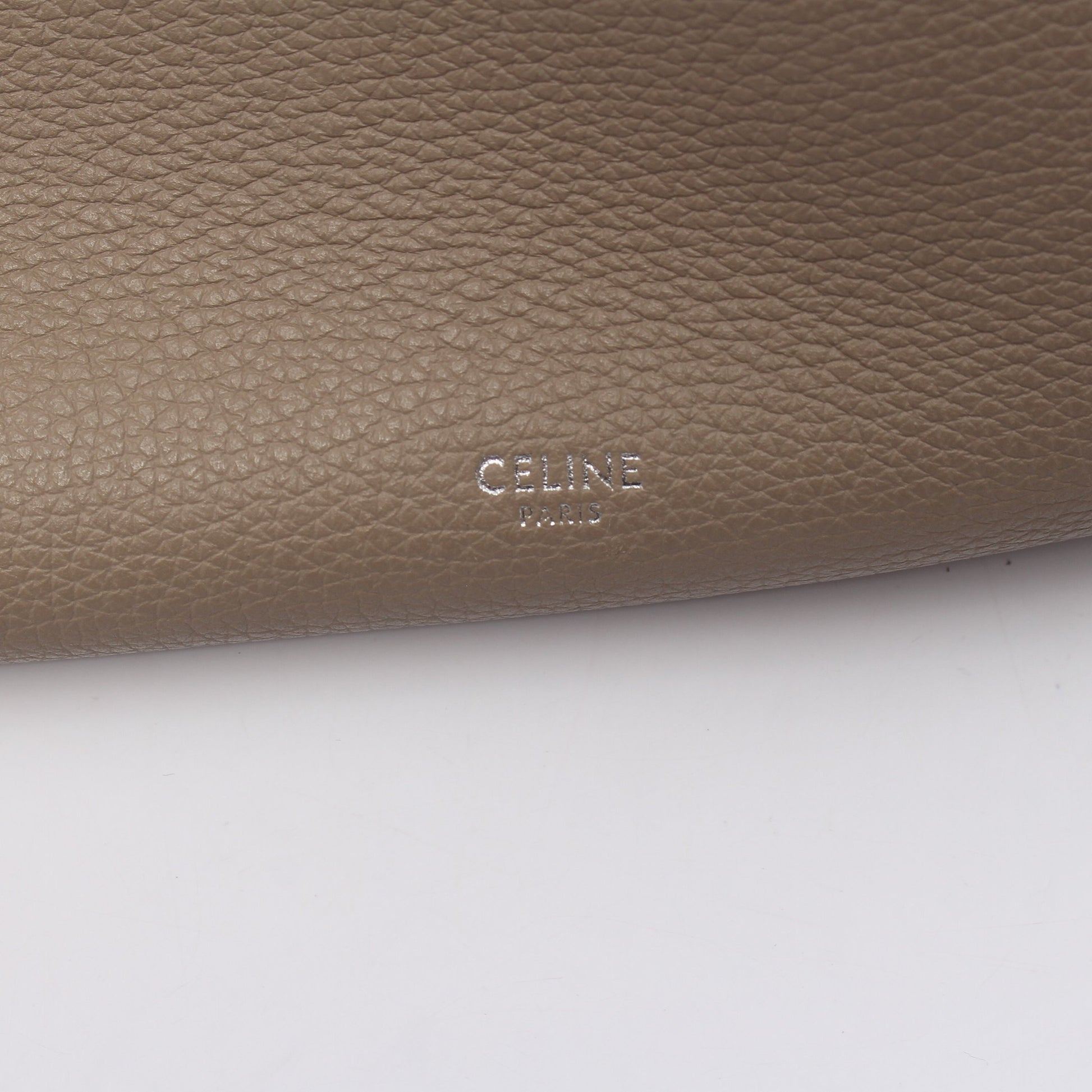 ビッグバッグ スモール ウィズ ロングストラップ ハンドバッグ レザー ベージュ 2WAY セリーヌ バッグ CELINE