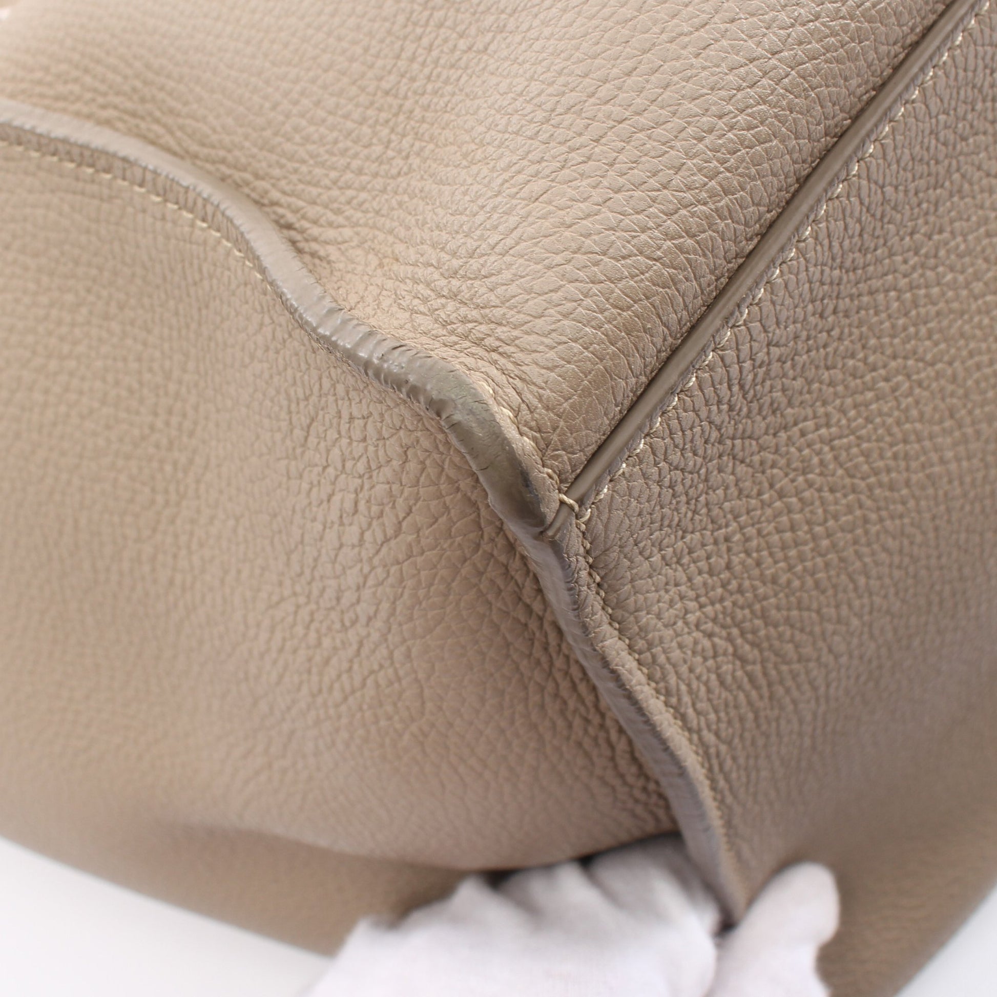 ビッグバッグ スモール ウィズ ロングストラップ ハンドバッグ レザー ベージュ 2WAY セリーヌ バッグ CELINE
