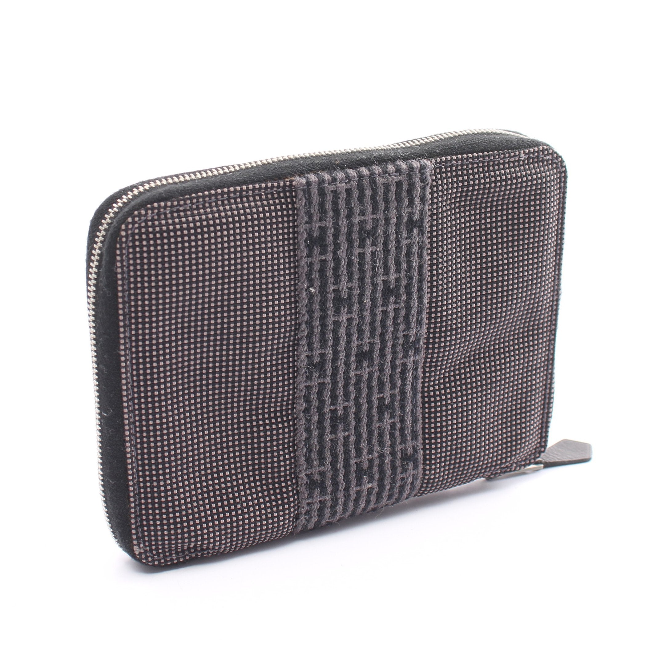 エールライン パースPM ラウンドファスナー財布 ナイロンキャンバス