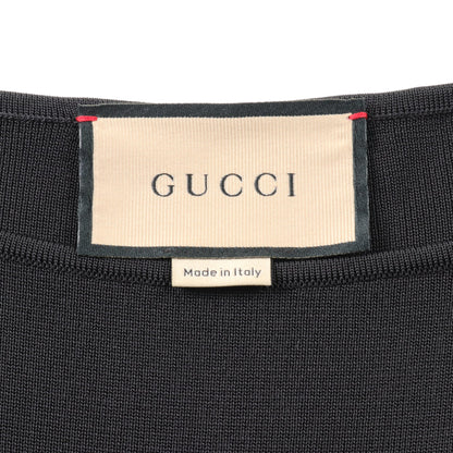 ワンピース レーヨン ブラック レース切替 グッチ ワンピース GUCCI