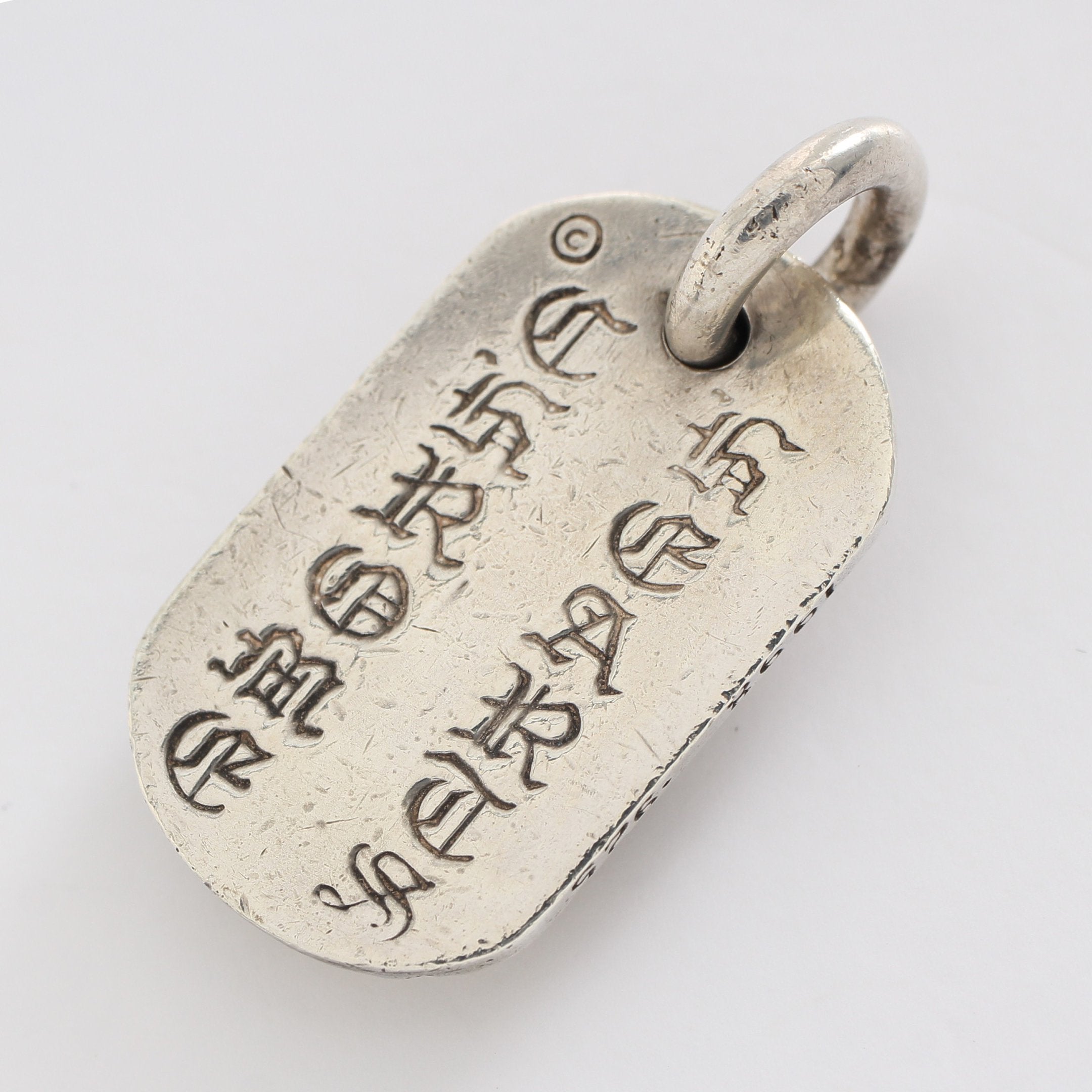 赤坊主⭐️ クロムハーツRAISED CEMETERY ペンダント Raised Cemetery Dog Tag | Savethechrome Shop