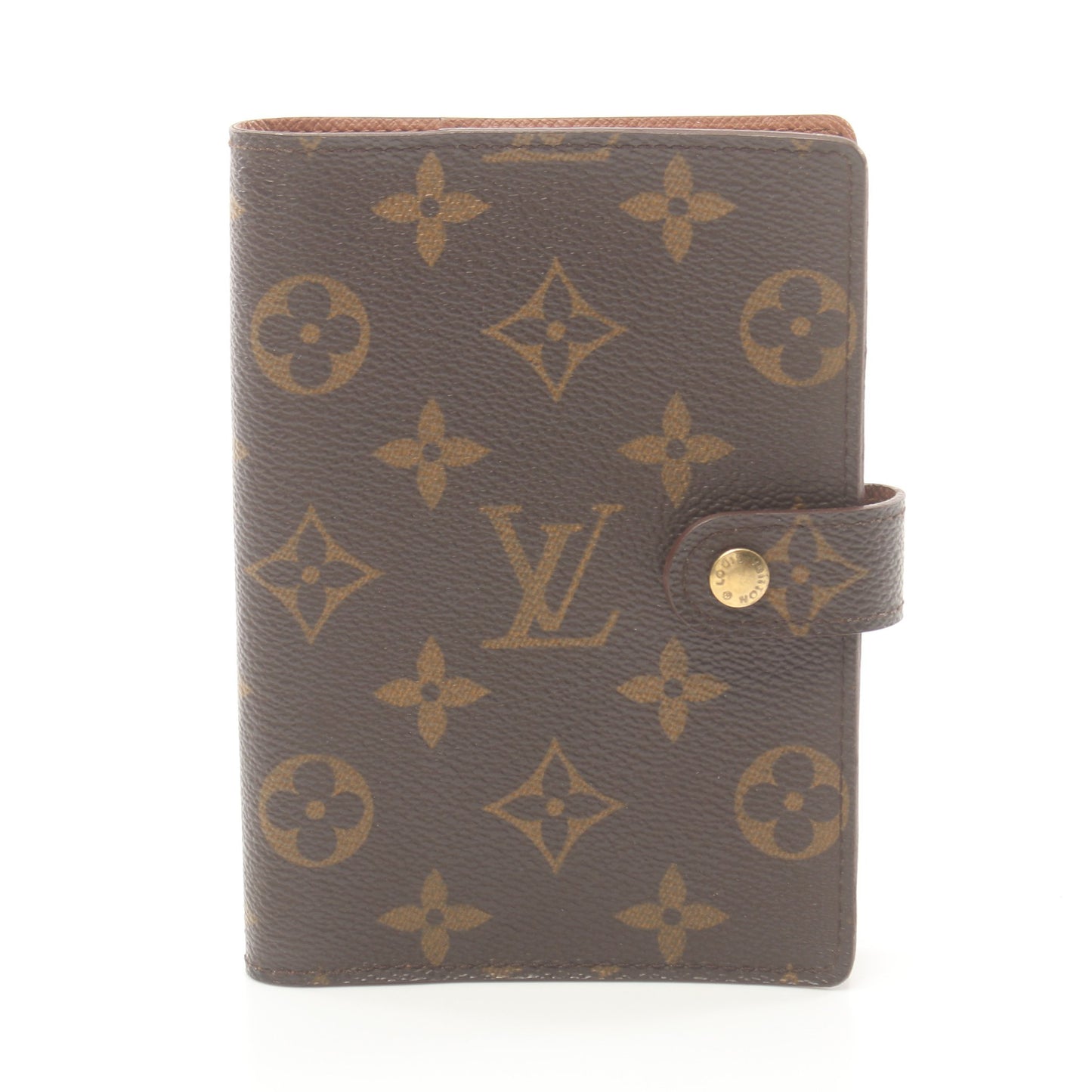 アジェンダPM モノグラム 手帳カバー PVC ブラウン ルイヴィトン 財布・小物 LOUIS VUITTON