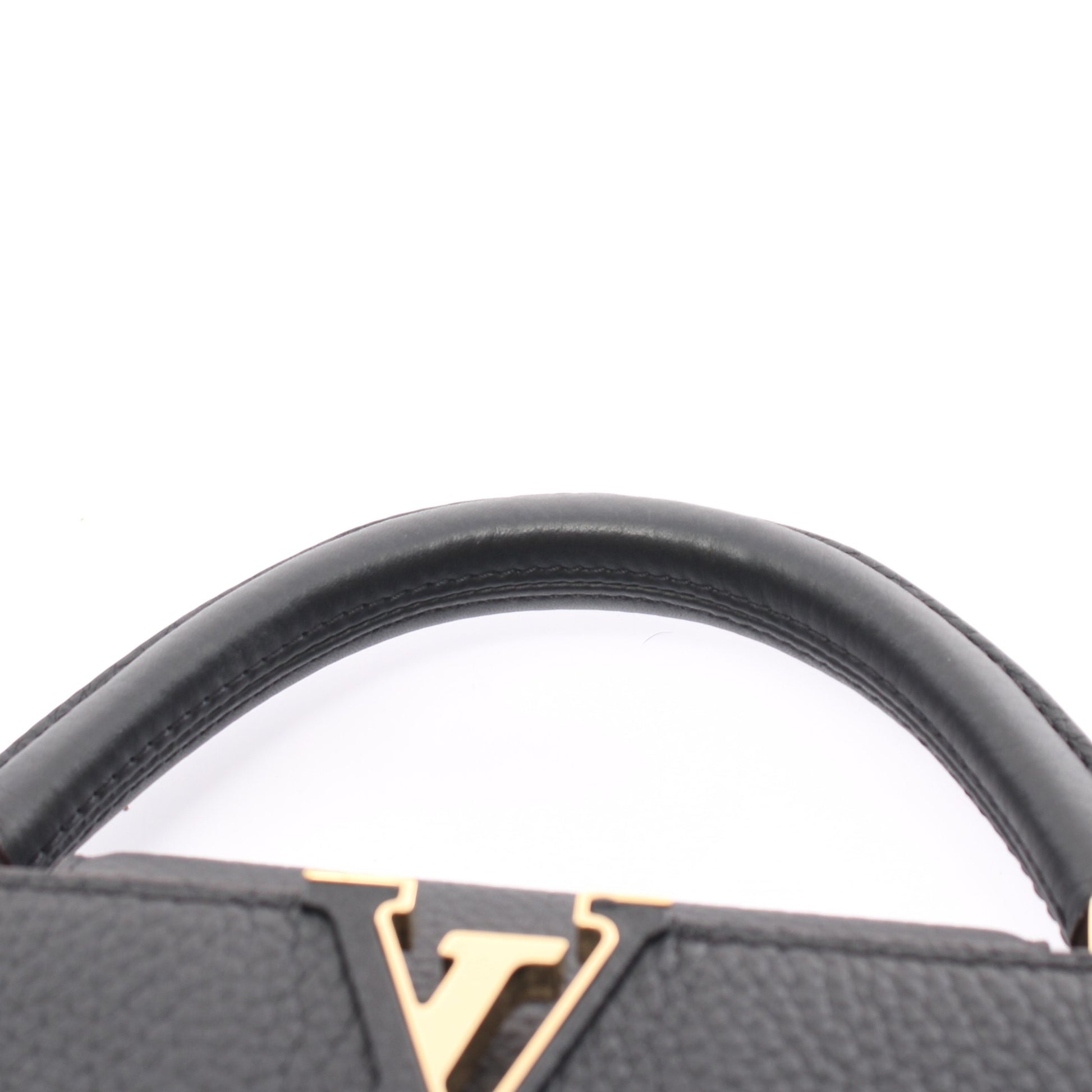 カプシーヌBB ノワール ハンドバッグ レザー ブラック 2WAY ルイヴィトン バッグ LOUIS VUITTON