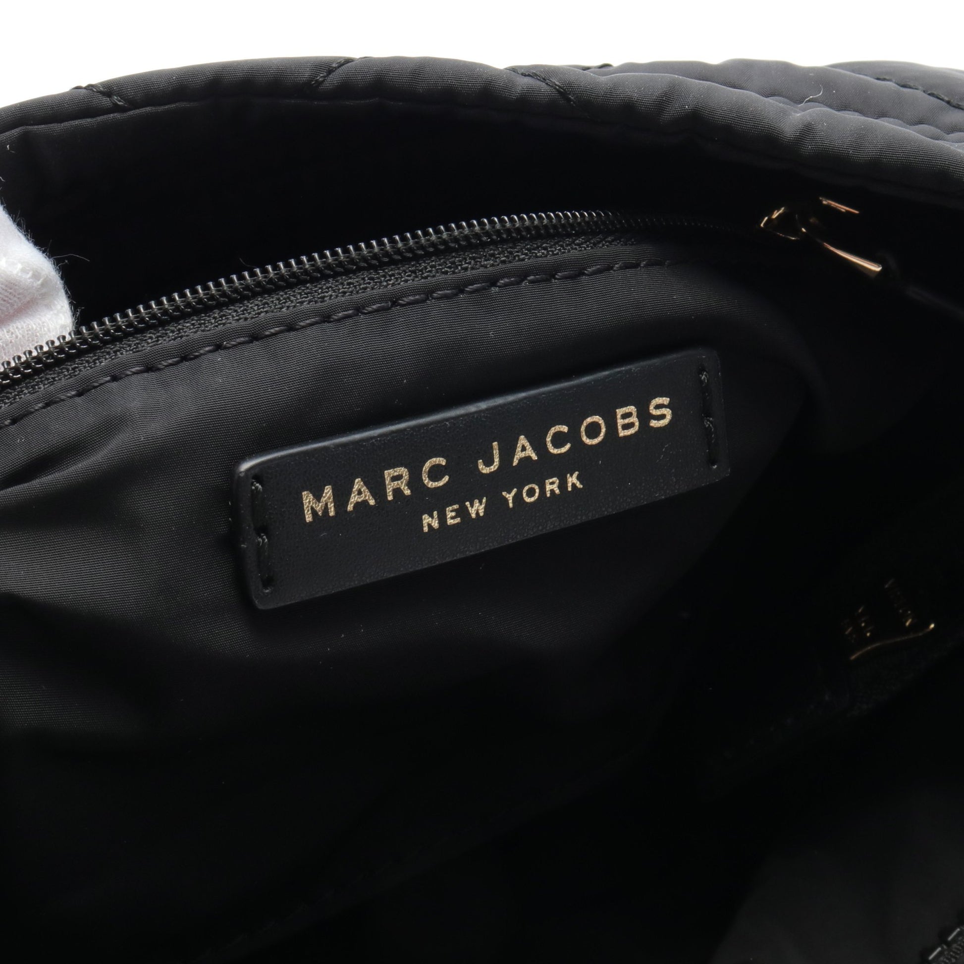 ミニ クロスボディ ショルダーバッグ ナイロン ブラック キルティング マークジェイコブス バッグ MARC JACOBS