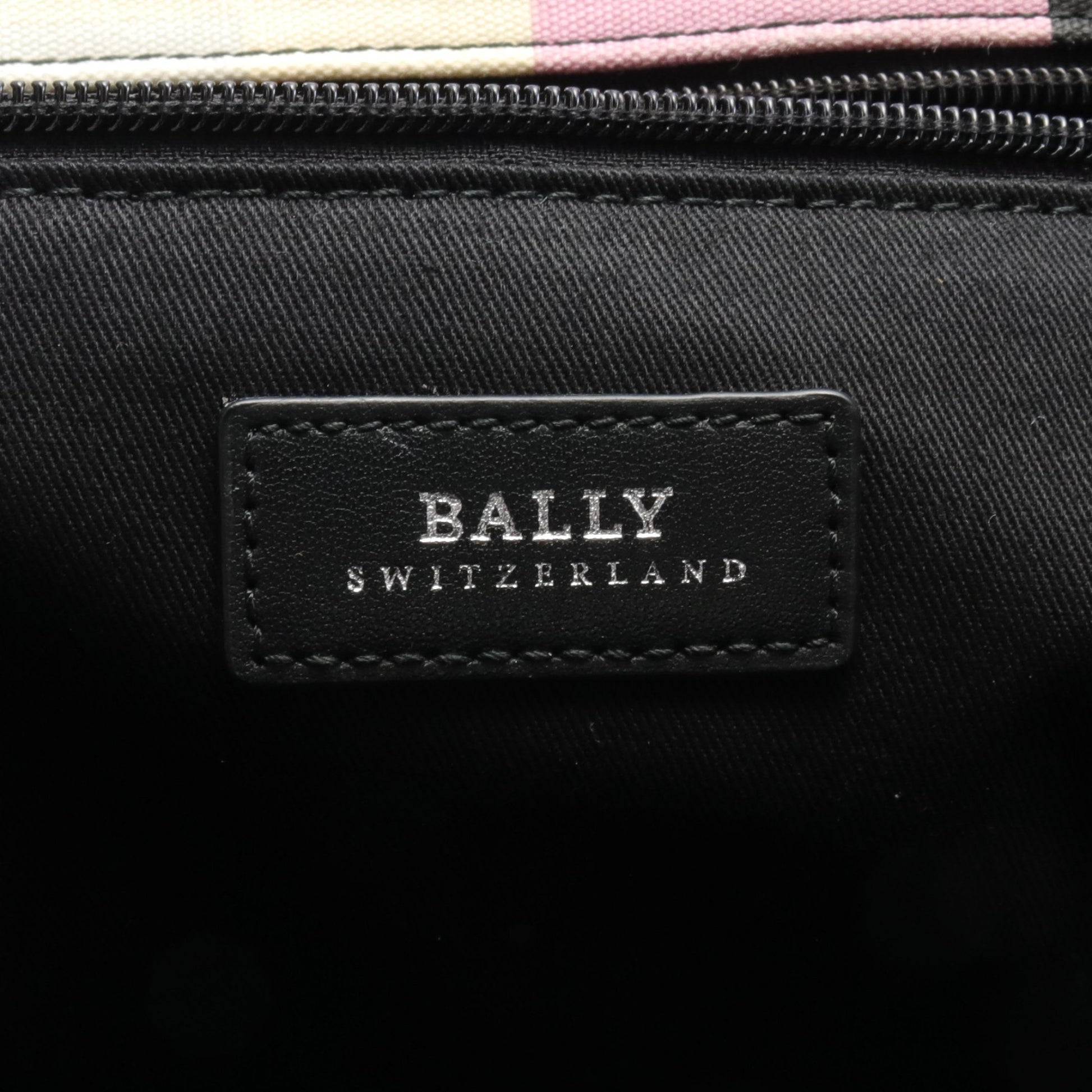 BOOTHBAY ハンドバッグ トートバッグ キャンバス レザー アイボリー ピンク ブラック バリー バッグ BALLY