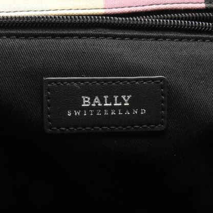 BOOTHBAY ハンドバッグ トートバッグ キャンバス レザー アイボリー ピンク ブラック バリー バッグ BALLY