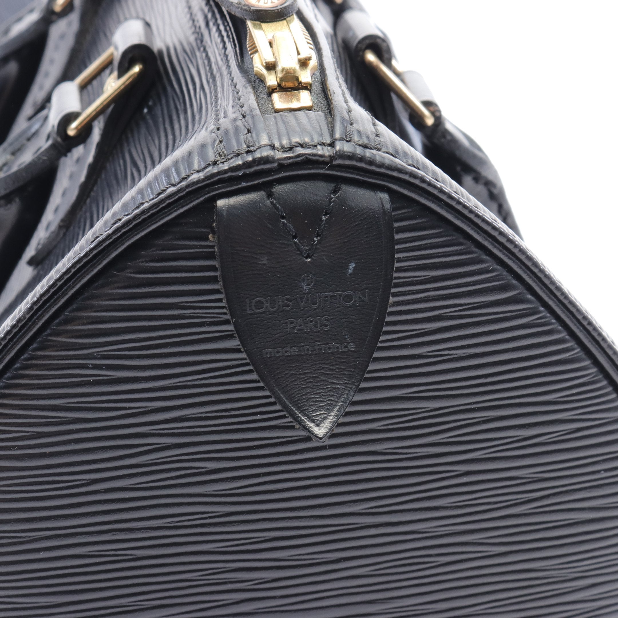 スピーディ25 エピ ノワール ハンドバッグ レザー ブラック ルイ