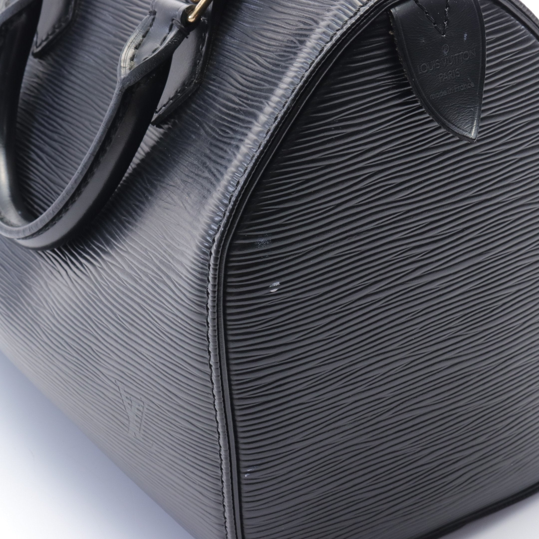 スピーディ25 エピ ノワール ハンドバッグ レザー ブラック ルイ