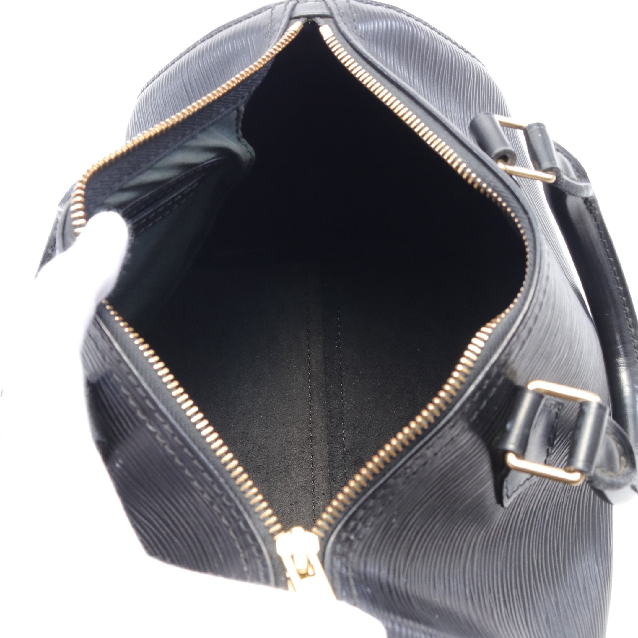 スピーディ25 エピ ノワール ハンドバッグ レザー ブラック ルイ