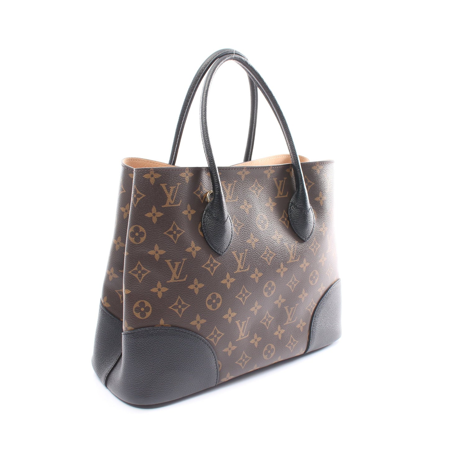 フランドリン モノグラム ノワール ハンドバッグ トートバッグ PVC レザー ブラウン ブラック 2WAY ルイヴィトン バッグ LOUIS VUITTON