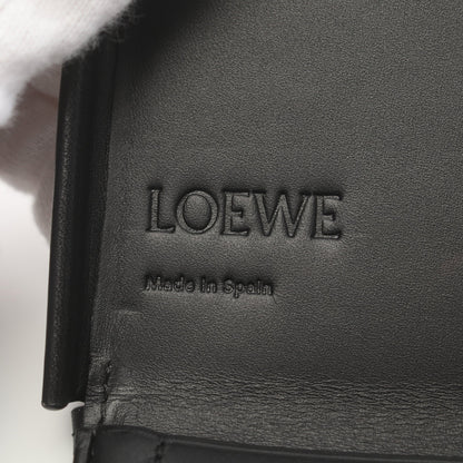 ヒール ポーチ スモール ショルダーバッグ レザー ブラック ロエベ バッグ LOEWE