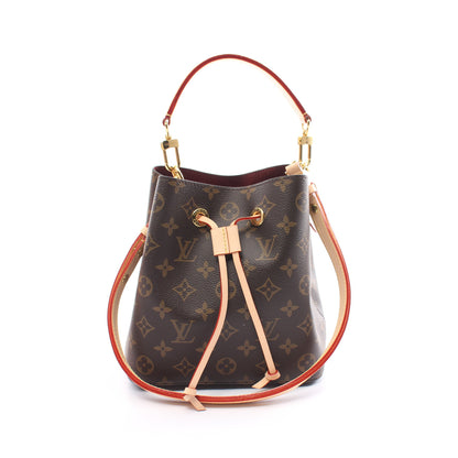 ネオノエBB モノグラム ハンドバッグ PVC レザー ブラウン 2WAY ルイヴィトン バッグ LOUIS VUITTON