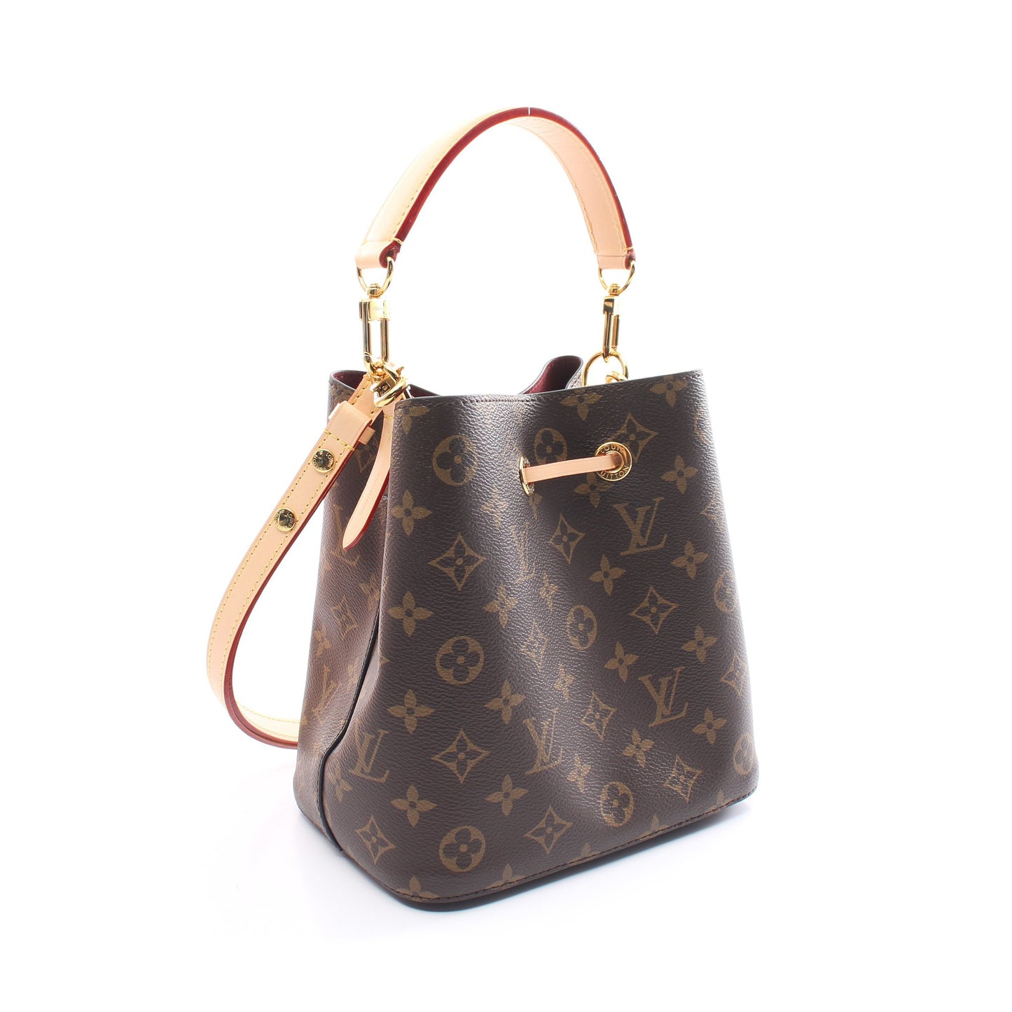 ネオノエBB モノグラム ハンドバッグ PVC レザー ブラウン 2WAY ルイヴィトン バッグ LOUIS VUITTON