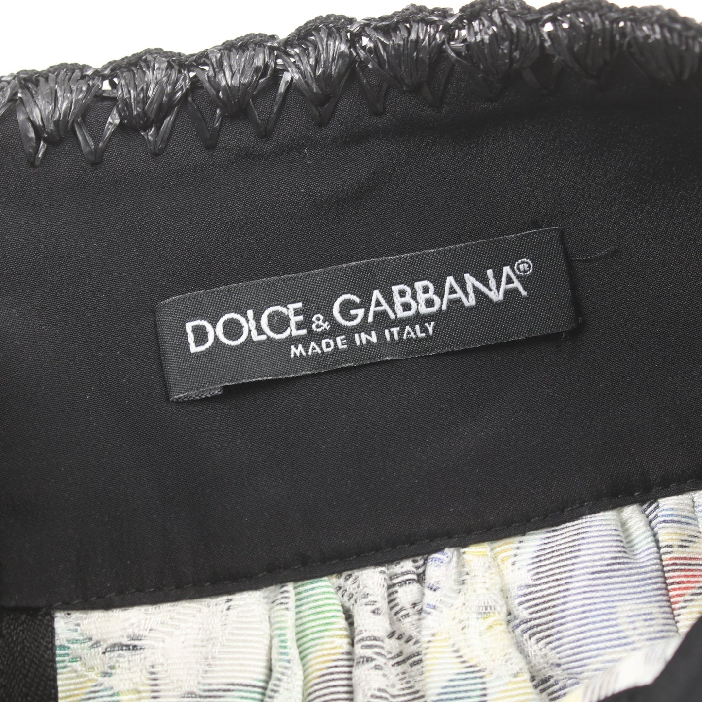 フレア スカート シルク ブラック マルチカラー ドルチェアンドガッバーナ ボトムス DOLCE&GABBANA