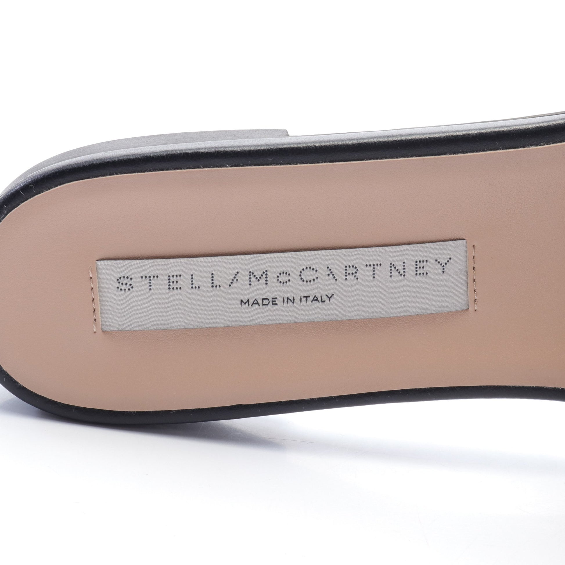 ファラベラ スライドサンダル フェイクレザー ブラック ステラマッカートニー シューズ Stella McCartney