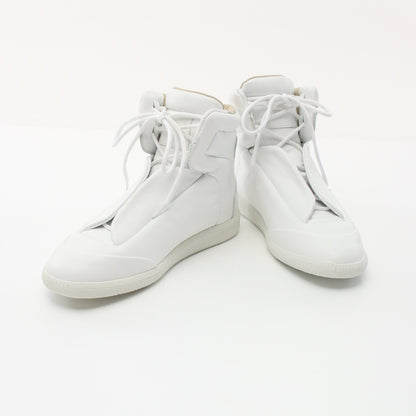 ハイカットスニーカー レザー ホワイト メゾンマルジェラ22 シューズ Maison Margiela 22