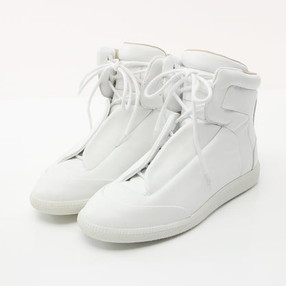 ハイカットスニーカー レザー ホワイト メゾンマルジェラ22 シューズ Maison Margiela 22