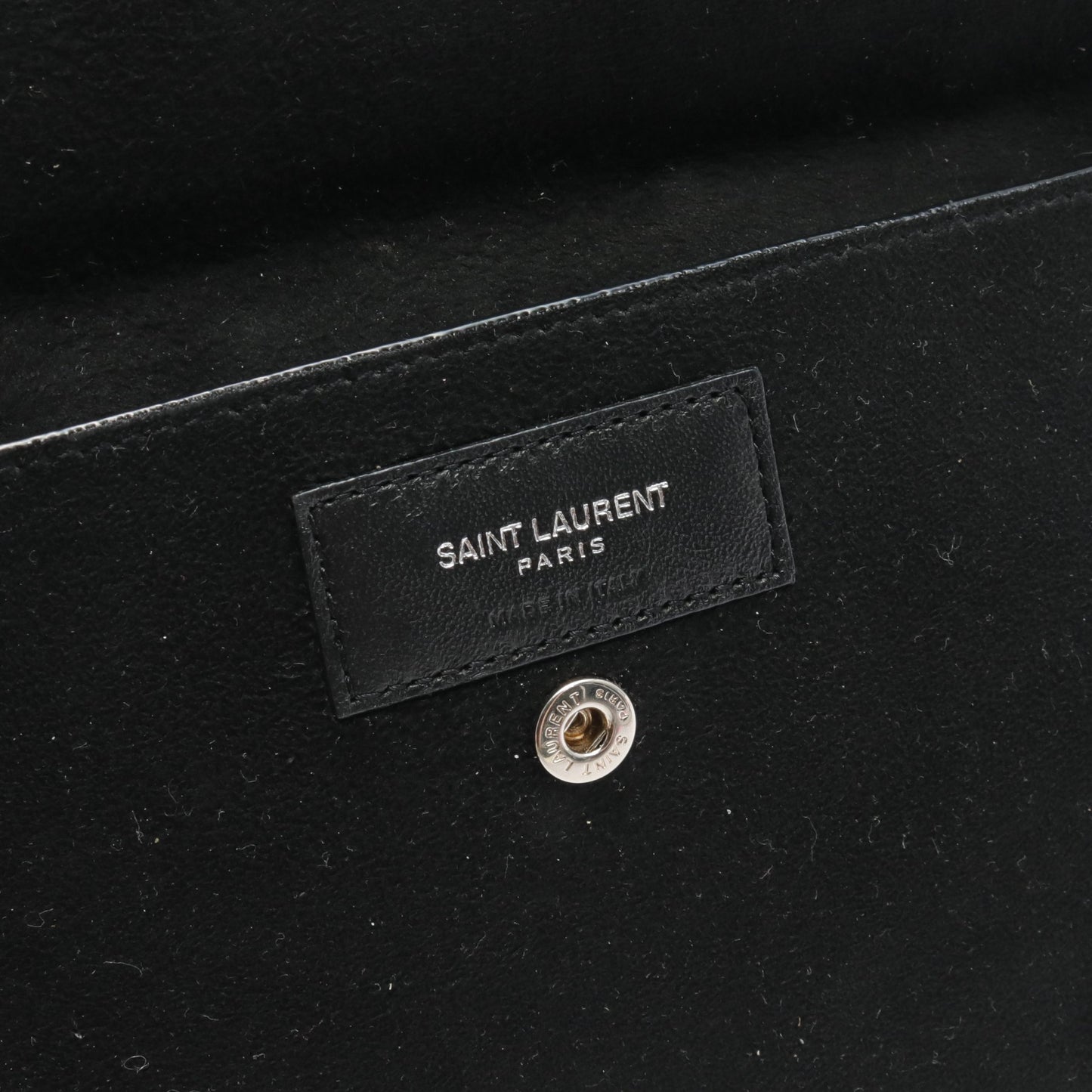 TEDDY テディ チェーンショルダーバッグ レザー ベージュ ポーチ付き 巾着 サンローランパリ バッグ SAINT LAURENT PARIS