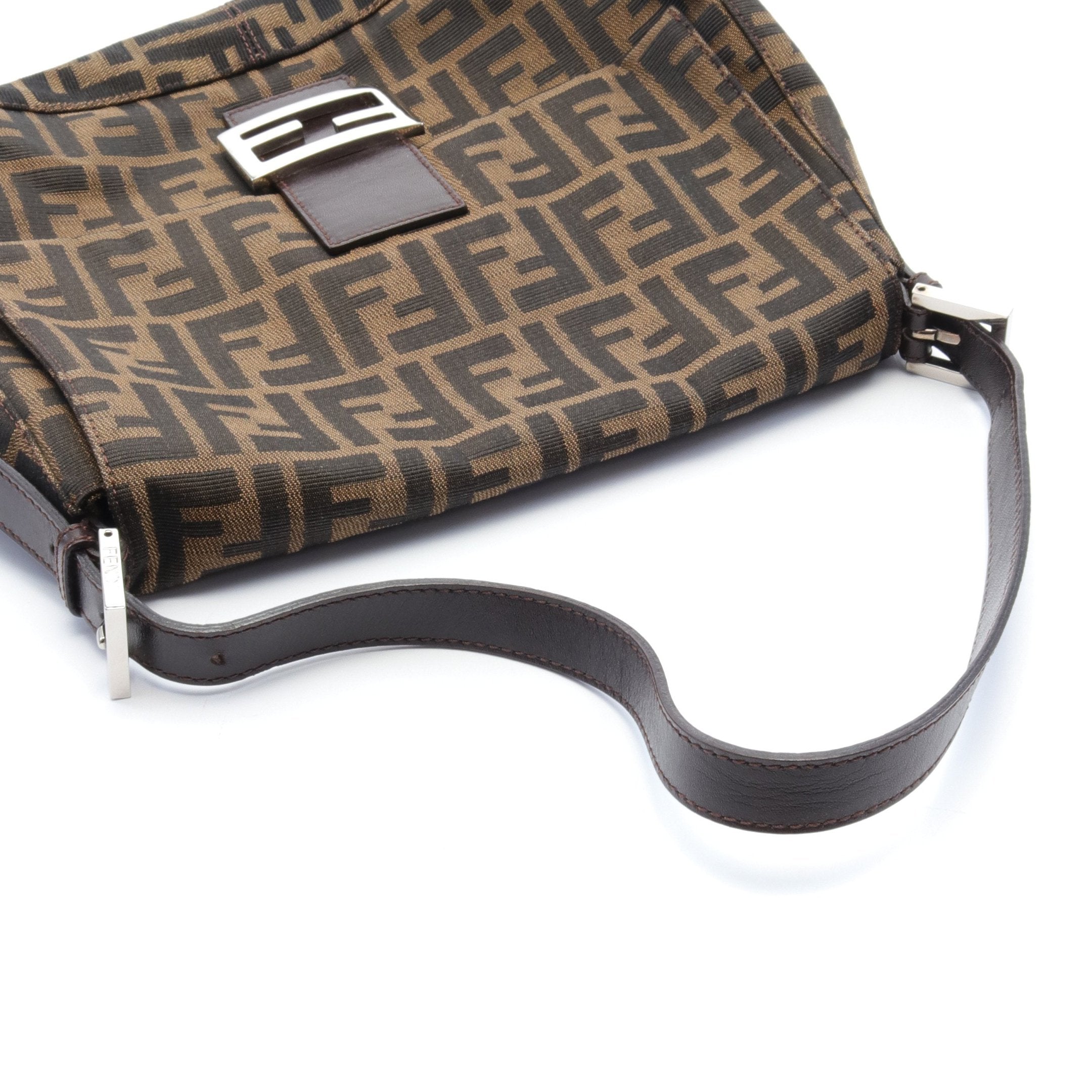 FENDI フェンディ マンマバケット ズッカ ワンショルダーバッグ 美品