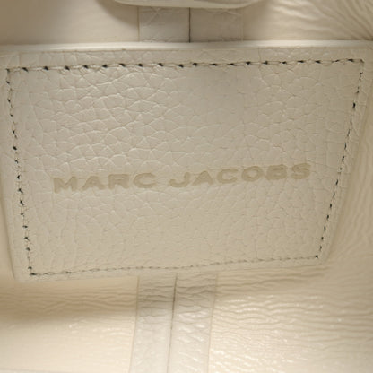 THE LEATHER SACK BAG MINI ザ レザー サック バッグ ミニ ハンドバッグ レザー ホワイト マークジェイコブス バッグ MARC JACOBS