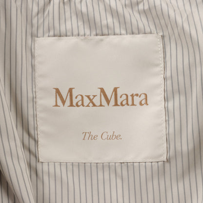 the cube utrench ユートレンチ ラップコート トレンチコート コットン ブラウン マックスマーラ アウター Max Mara