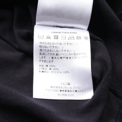 ETE Tシャツ コットン ブラック モンクレール トップス MONCLER