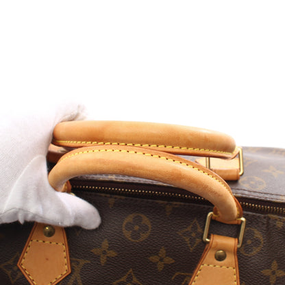 スピーディ30 モノグラム ハンドバッグ PVC レザー ブラウン ルイヴィトン バッグ LOUIS VUITTON