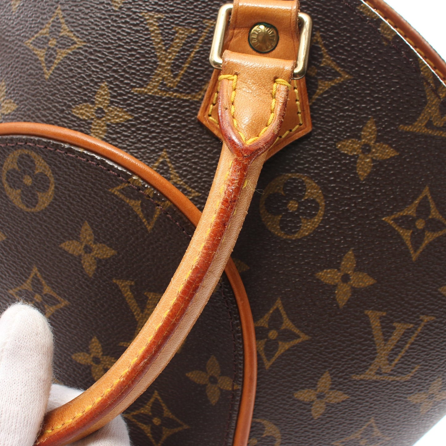 エリプスPM モノグラム ハンドバッグ PVC レザー ブラウン ルイヴィトン バッグ LOUIS VUITTON