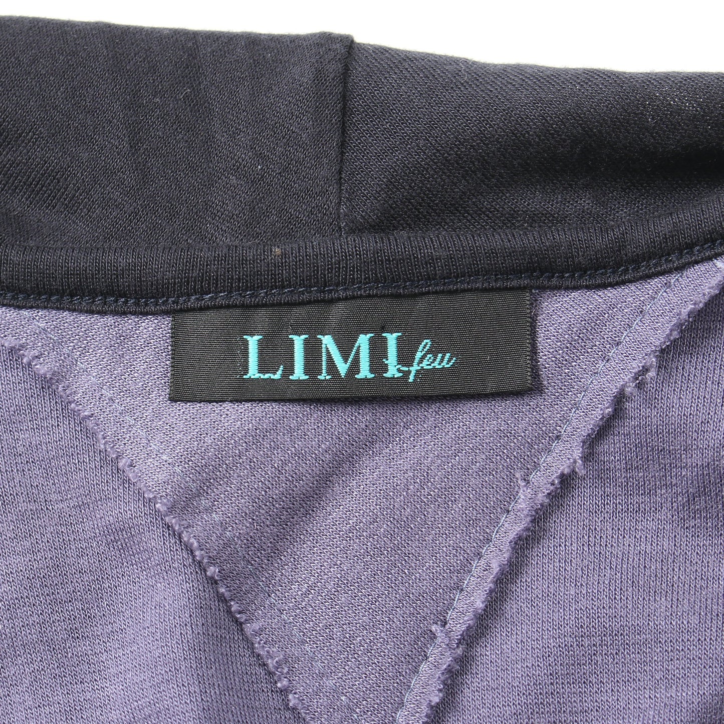 ワンピース テンセル ダークネイビー パープルグレー リミフゥ ワンピース LIMI feu