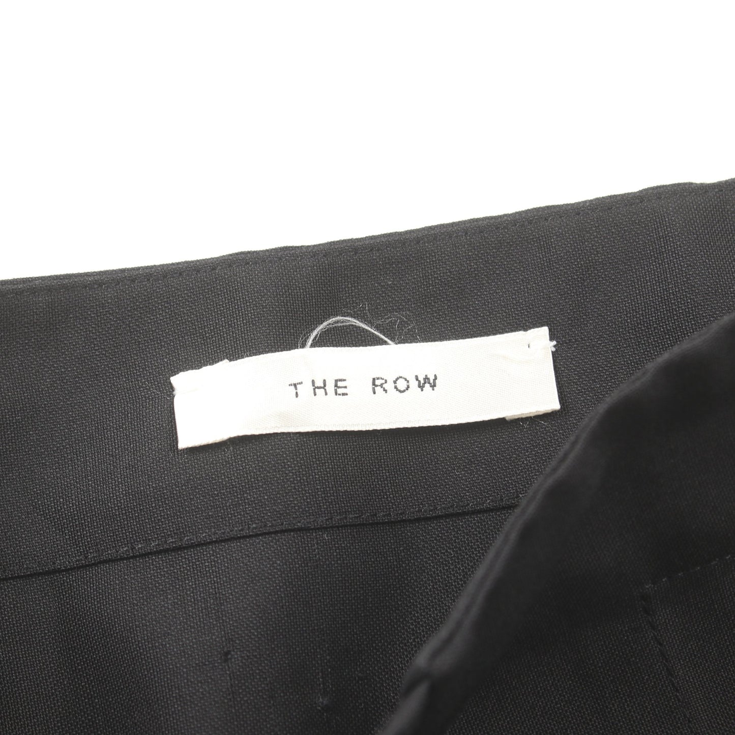 ラップスカート ウール モヘヤ ブラック ザロウ ボトムス THE ROW