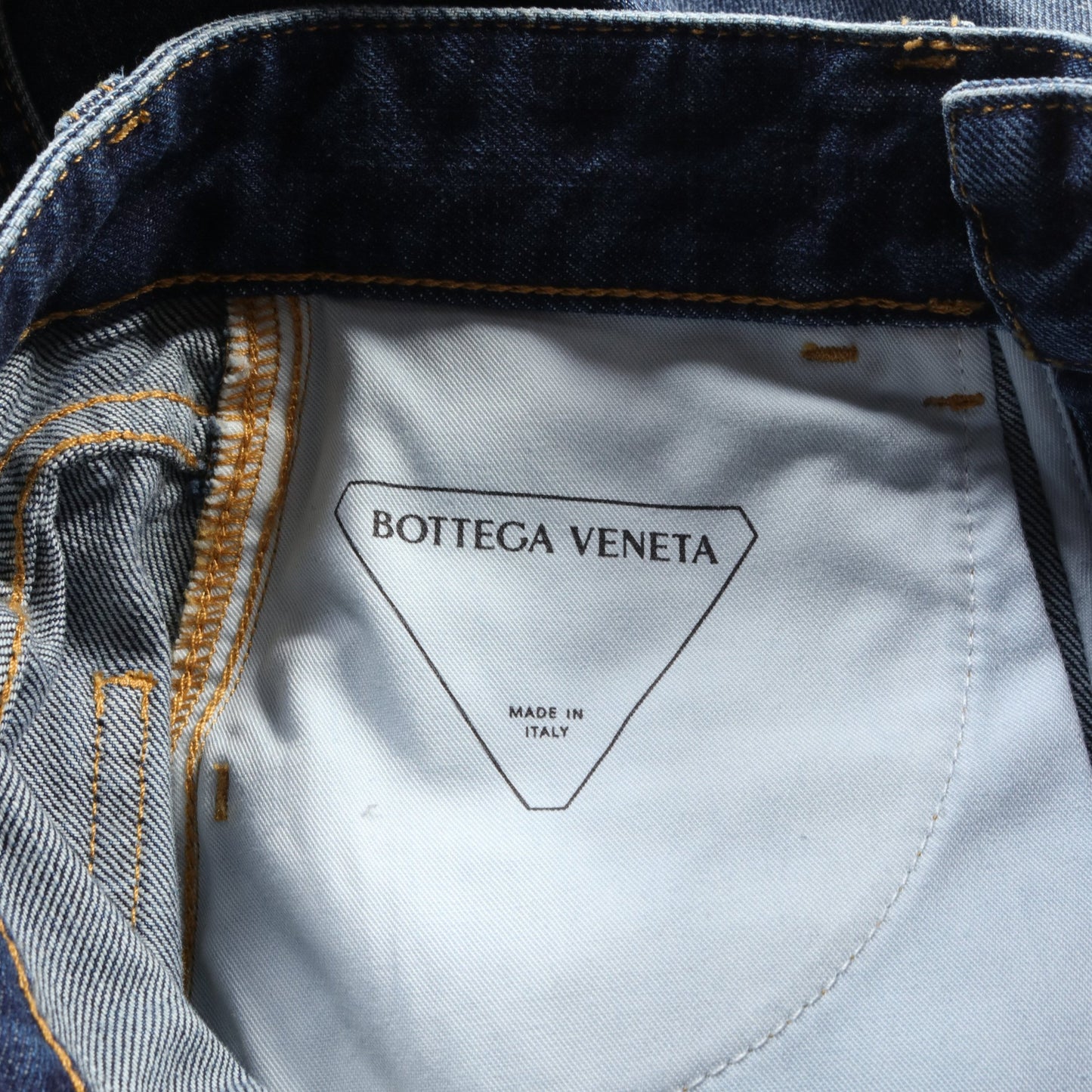 デニムパンツ コットン インディゴブルー ボッテガヴェネタ ボトムス BOTTEGA VENETA