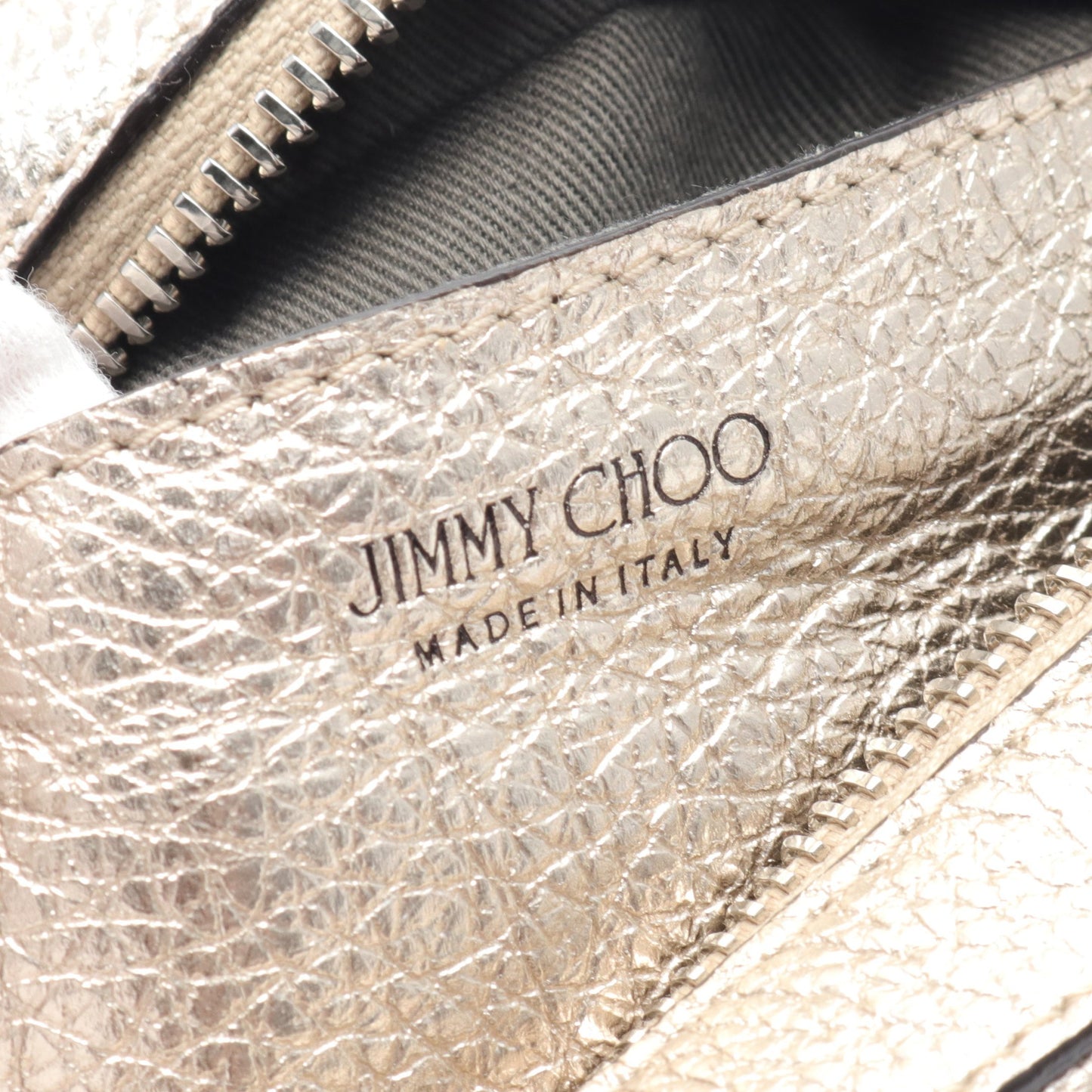 ショルダーバッグ レザー ゴールド スタースタッズ メタリック ジミーチュウ バッグ JIMMY CHOO