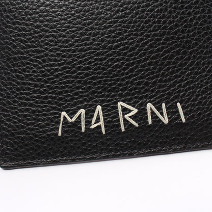 カードケース レザー ブラック キーリング付き マルニ 財布・小物 MARNI