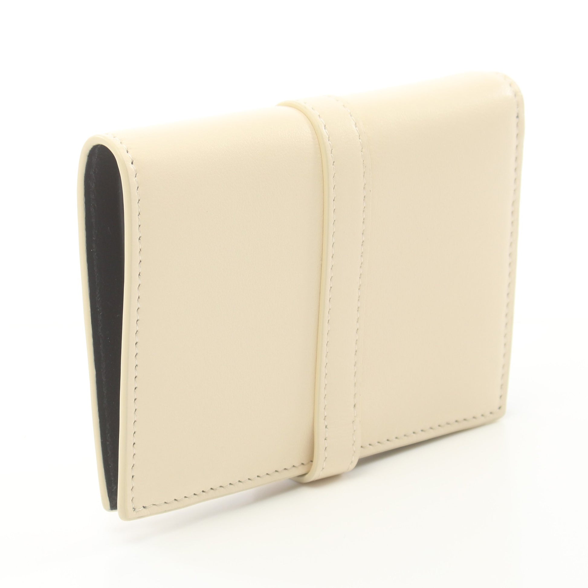 PRISMA BILLFOLD WALLET プリズマ ビルフォールド 二つ折り財布 レザー アイボリー マルニ 財布・小物 MARNI