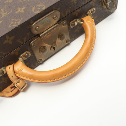 ボワット ビジュー モノグラム ジュエリーケース ハンドバッグ PVC レザー ブラウン ルイヴィトン バッグ LOUIS VUITTON