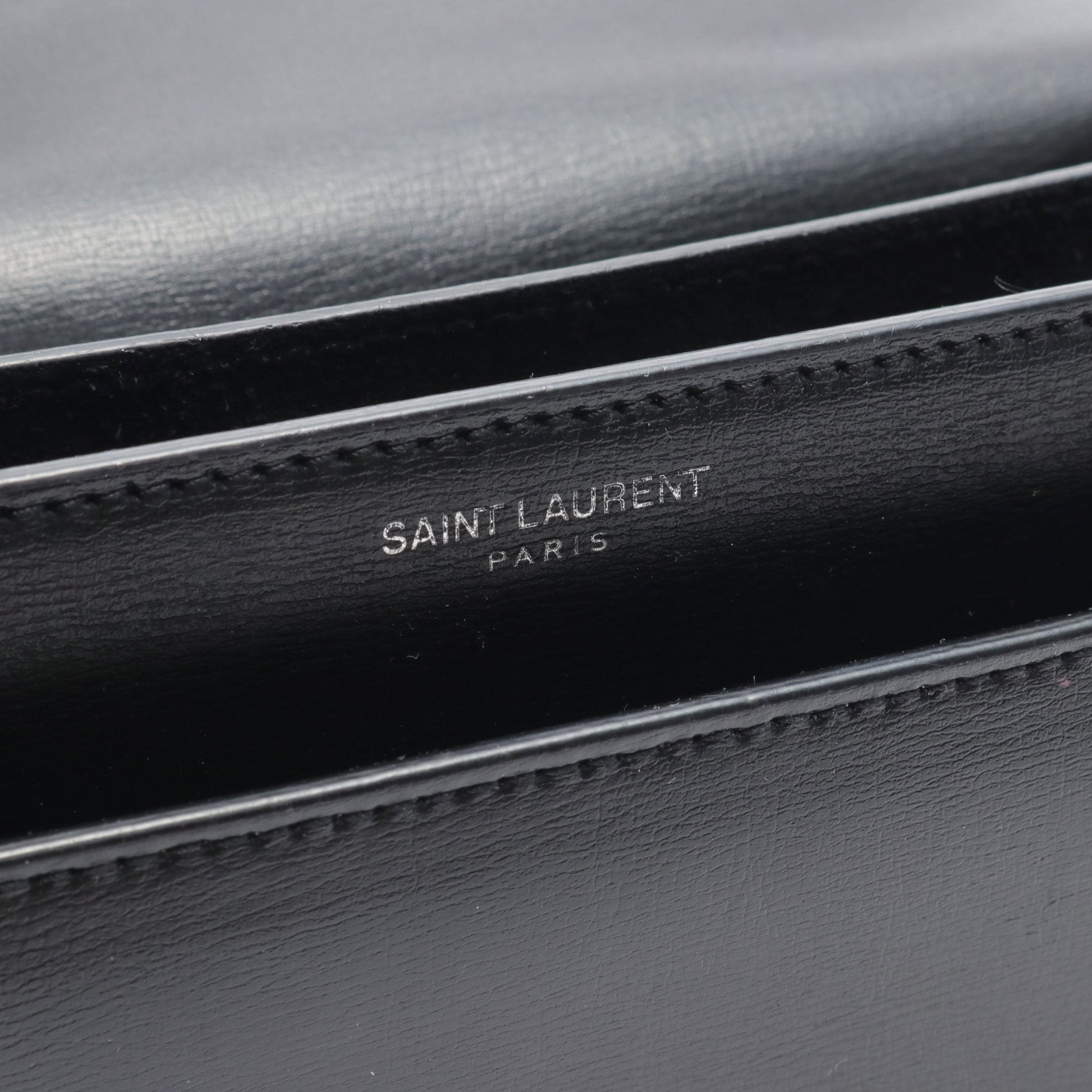 サンセット チェーンショルダーバッグ レザー ブラック サンローラン バッグ Saint Laurent