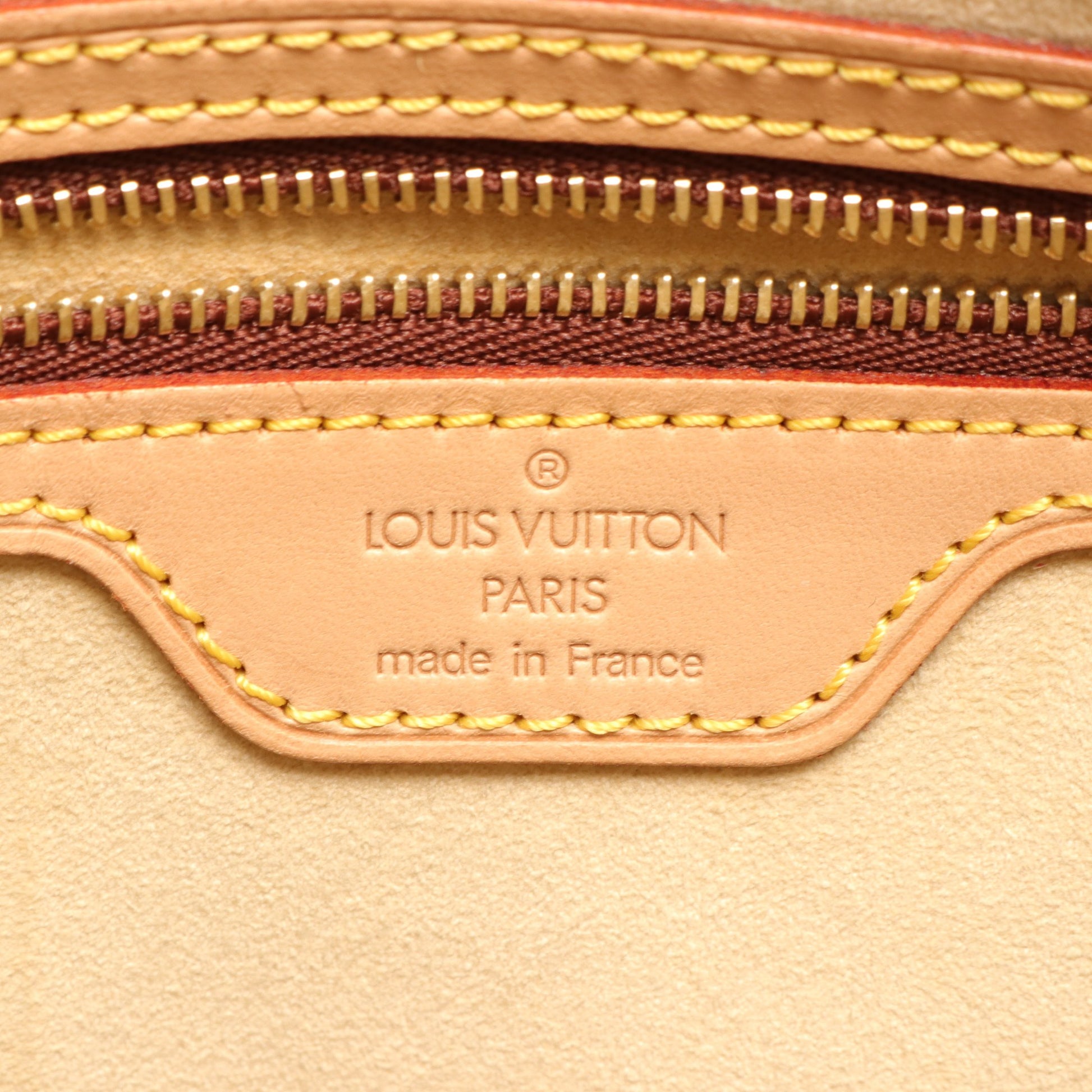 ルーピングGM モノグラム ショルダーバッグ PVC レザー ブラウン ルイヴィトン バッグ LOUIS VUITTON