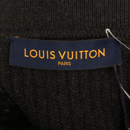 ニットカーディガン カーディガン ウール ブラック ルイヴィトン トップス LOUIS VUITTON