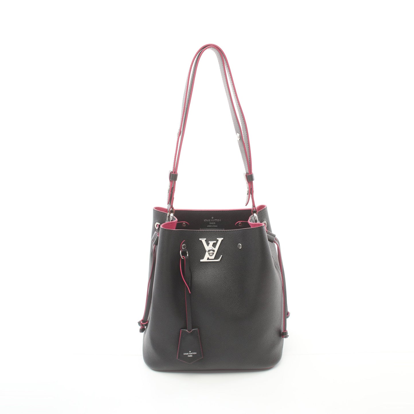 ロックミー バケット ノワール ショルダーバッグ レザー ブラック ルイヴィトン バッグ LOUIS VUITTON