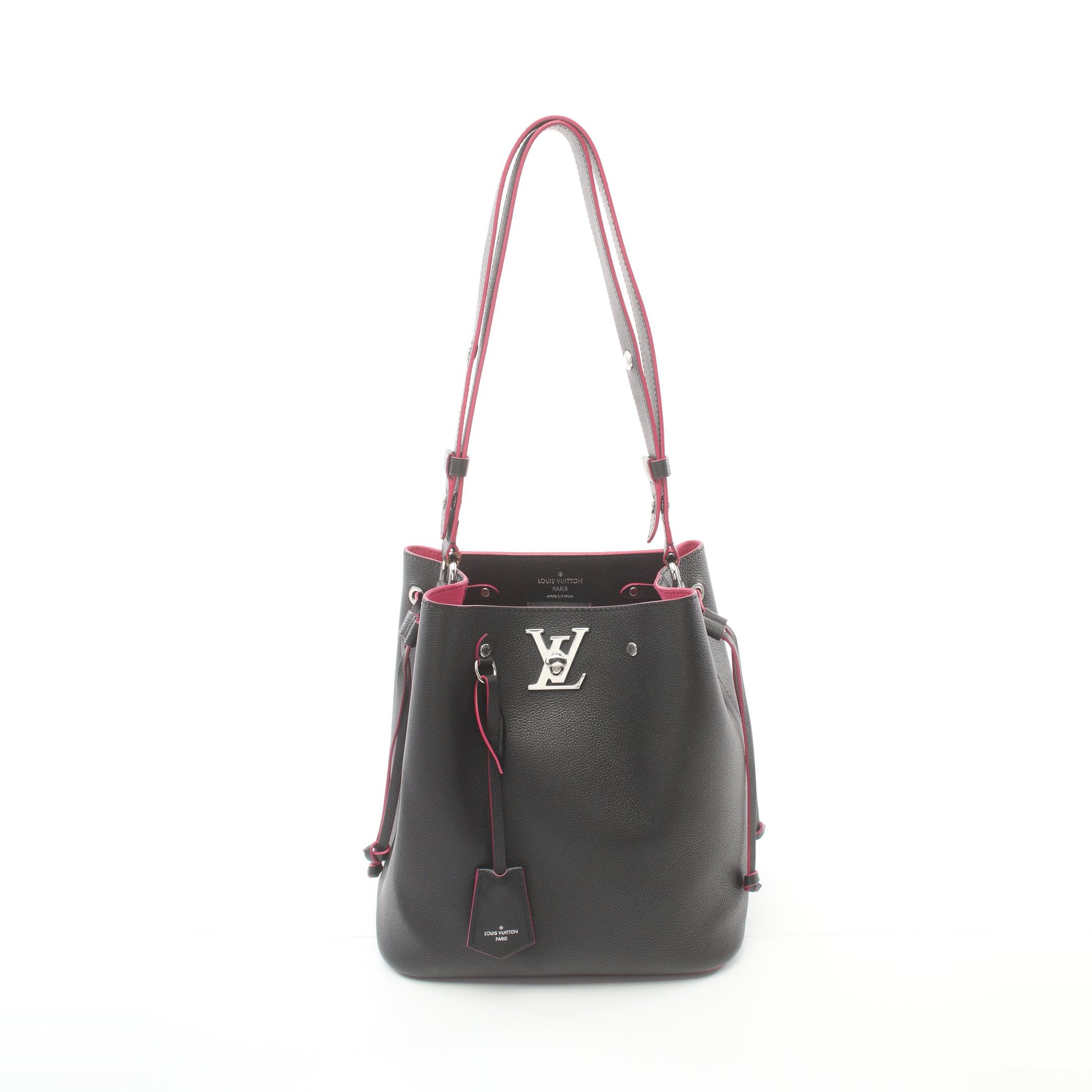 ロックミー バケット ノワール ショルダーバッグ レザー ブラック ルイヴィトン バッグ LOUIS VUITTON