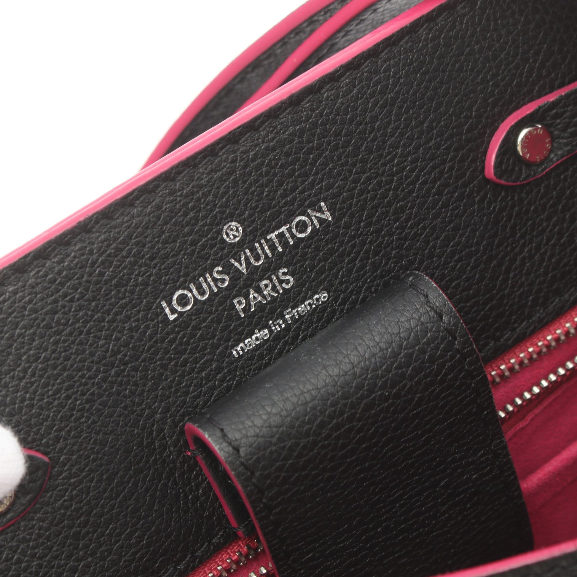 ロックミー バケット ノワール ショルダーバッグ レザー ブラック ルイヴィトン バッグ LOUIS VUITTON