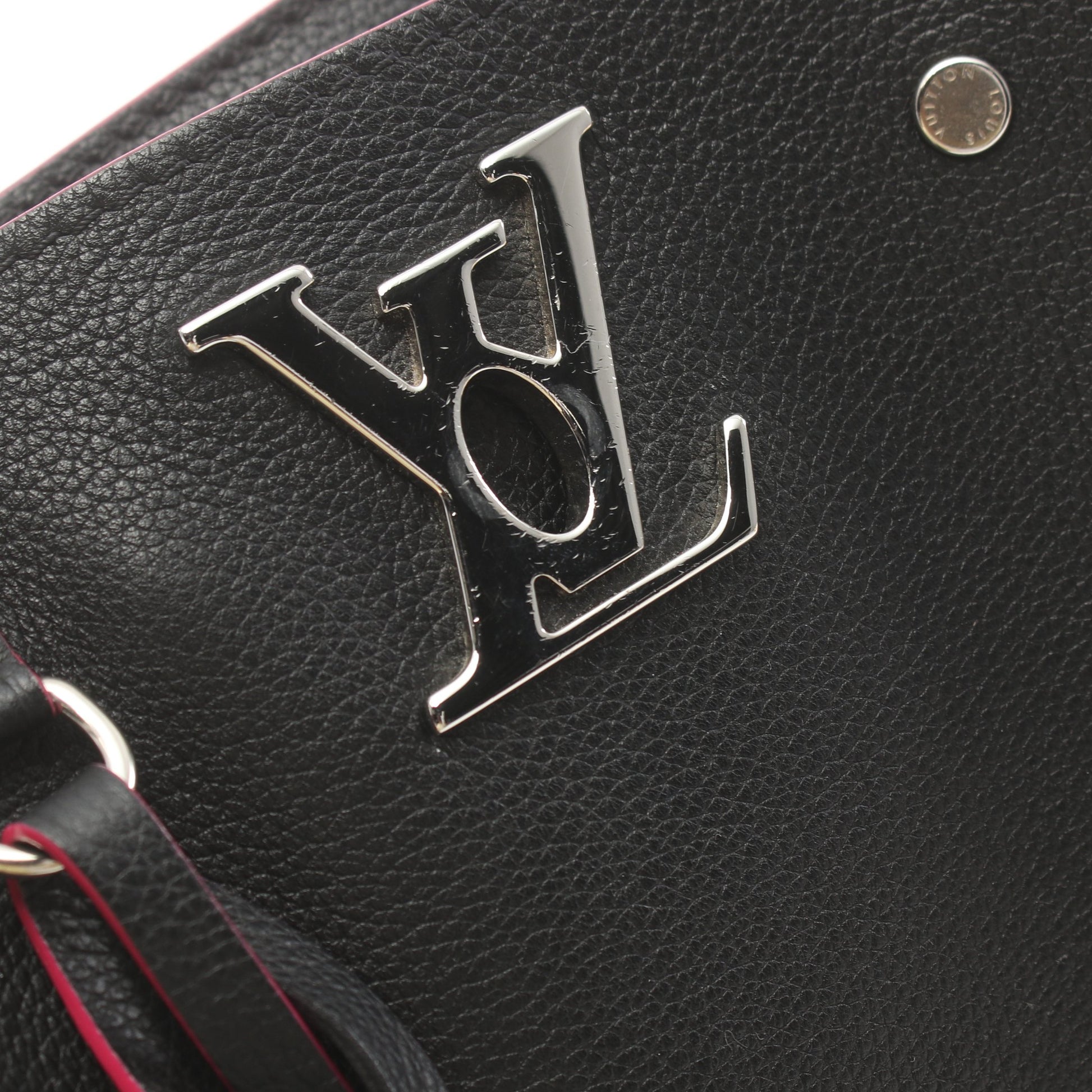 ロックミー バケット ノワール ショルダーバッグ レザー ブラック ルイヴィトン バッグ LOUIS VUITTON